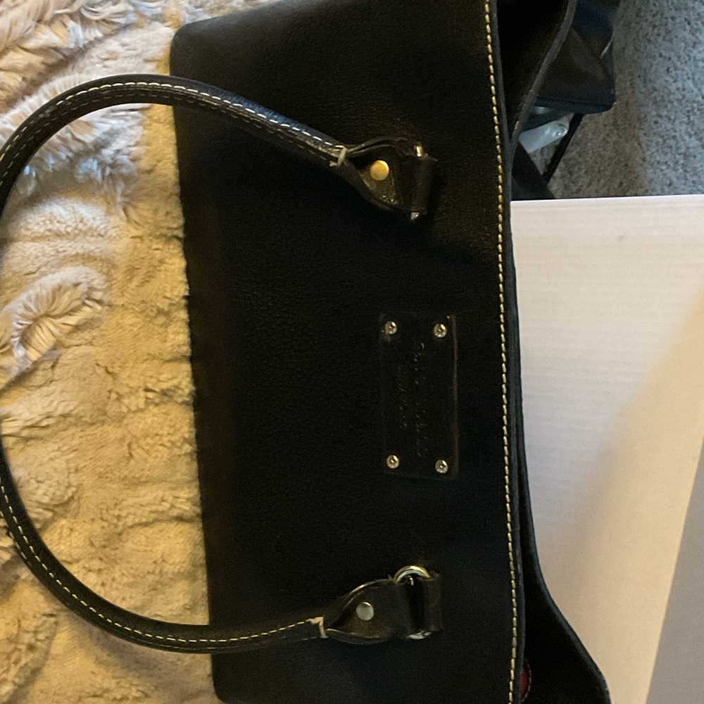Kate Spade Elegant Black Leather Handbag